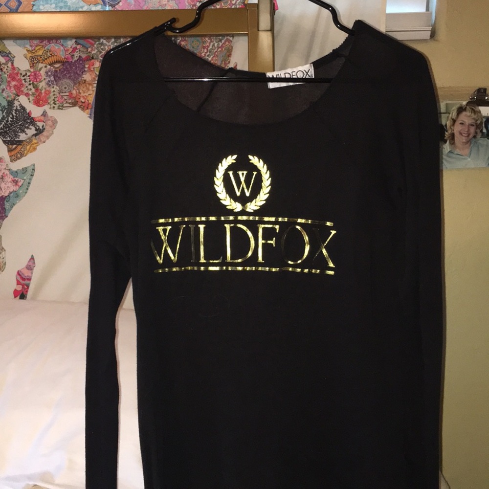 WILDFOX long sleeve sweater